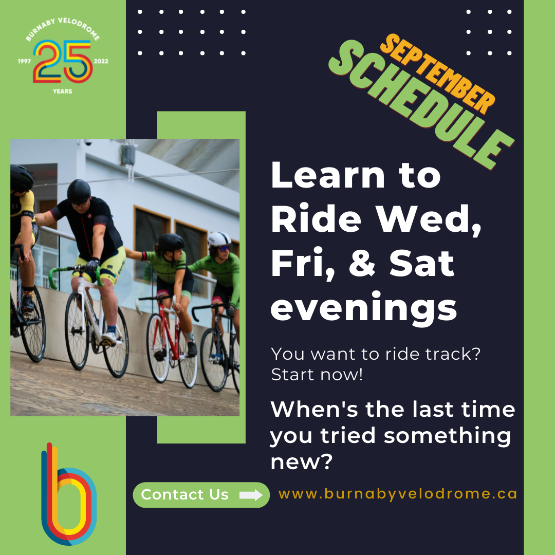 Learn to Ride - Burnaby Velodrome Club